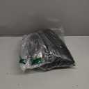 Meseey Large Christmas Velvet Black Cabinet Door Ribbon Bows Gate Door Christmas Wreath Bow Festival Wrapping Decorations for Christmas Tree Fireplace Home Front Door Party Supplies (Black, 1)