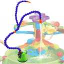 2025 Newly Upgraded Water Table Pump Toys for Kids, Fun Swimming Pool Toys for Kids, 2 Way Pump Water Table for Toddlers 2+, Play Water Table Accessories (Green)