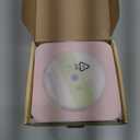 MICOCIOUS Portable CD Player with Bluetooth Desktop CD Player for Home CD Music Players with Remote Control,Timer,Builtin Dual Speakers with LED Display Home Audio Boombox FM Radio (Pink)