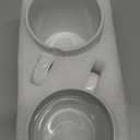 Large Coffee Mugs, 22 OZ(650ml) Extra Coffee Mug Set of 2, Smooth Ceramic Boss Cups, Big Capacity and Large Handle, for Dad Men, White