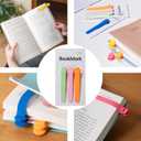 2 x 9Pcs Automatic Bookmark - Smart Book Marks for Reading, Silicone Bookmarks for Women and Kids, Unique Book Markers - Page Holder Accessories