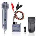 Lunarlipes Tone Generator Kit, Wire Tracer Circuit Tester, Tone Tracing Probe Kit, 200EP High Accuracy Cable Tester, Line Finder Toner Inductive Amplifier Variable Tone Generator for Network