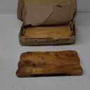 WELLAND 16 Cedar Natural Edge Floating Shelf Set of 2 (16x7.87x0.87inch)