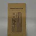 for iPhone 13 Pro Max Wood Case. Unique & Classy Shockproof Protective Cover. (Color Wood, iPhone 13 pro max (Color Wood, iPhone 13 pro max 6.7)