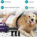 Dog Dryer High Velocity Professional Dog/Pet Grooming Force Hair Dryer/Blower (Purple)