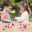 ArtCreativity 48 PCS Mini Valentines Squishies Toys, Bulk Set, 12 Cute Designs, Stress Relief Toys for Kids & Adults, Valentines Gifts, Party Favors, Goodie Bag Stuffers, Fun & Squishy Novelty Toys