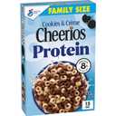 Cheerios Protein Cereal, Cookies and Crme, 8g Protein, Family Size, 15 oz, Best By 13 JUN 2026 
