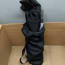 Cascade Mountain Tech Folding Camp Chair for Camping, Beach, Picnic, Barbqeues, Sporting Events with Carry Bag (Black)