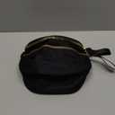 Spacious Nylon Crossbody Bag Bum Bag Handbags Wallets Purses Trendy Shoulder Bag for Women (Black)