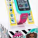 L.O.L. Surprise OMG Kids Smart Watch with Touchscreen Selfie Camera Voice Recorder Calculator and Step Counter Includes 10 Stylish Watch Faces and Built-In Games Fits Wrist Sizes 5.5" to 8"