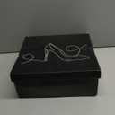 mysoft Women's Western Cowboy Boots Embroidered Mid-Calf Pointed Toe Cowgirl Boot, 7