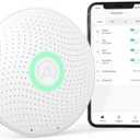 Airthings 2930 Wave Plus - Radon & Air Quality Monitor, Battery Powered (CO2, VOC, Humidity, Temp, Pressure)