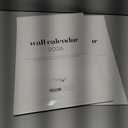 2 x Wall Calendar 2026, 12 Months, 17" x 12" Large Wall Calendar with Hanger, Thick Paper and Spiral Binding. Minimalist Design, Business Style.