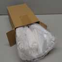 Zoooyawn 4 Pcs Turkish Beach Towels for Tie Dye Kit 71 x 43 Inch Oversized White Beach Towel Bulk Bath Pool Blanket with Disposable Gloves, Rubber Bands, Sealable Bags for Group DIY Project