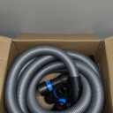 CenTec Systems 94709 Quick Click 16 Ft. Hose for Home and Shop Vacuums with Expanded MultiBrand Power Tool Adapter Set for Dust Collection