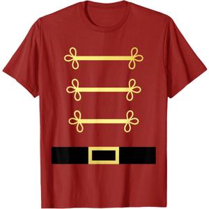 Toy Soldier Nutcracker Costume Uniform T-Shirt