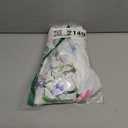 Horaldaily Spring Tablecloth 5270 Inch, Wildflowers Floral Butterfly Washable Table Cover for Party Picnic Dinner Decor (White)