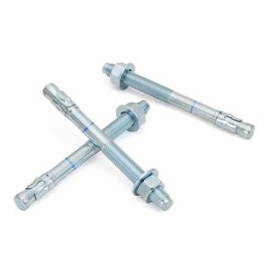 3/4" x 8-1/2" Concrete Anchors (10 Pack) 3/4 inch Wedge Anchors Bolts Zinc Plated
