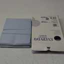 Mayfair Linen 100% Organic Cotton Percale Flat Sheet Queen Size - 1 PC Flat Sheet, Light Blue - Crisp, Cool and Strong Bed Linen, Top Sheets for Hot Sleepers, Luxury Breathable GOTS Certified Sheets