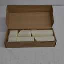 Fo32won Flameless Flickering Candles with Remote Timer, Set of 6 Ivory Led Battery Operated Candles for Home Decor Xmas Halloween (D3 x H3 3" 4" 5" 6" 7")