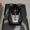 Cobra RAD 480i Laser Radar Detector  Long Range Detection, Bluetooth, Apple CarPlay and Android Auto Compatible, LaserEye Front and Rear Detection, Digital Signal Processing, Black