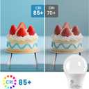 TJOY LED Light Bulbs, 100 Watt Equivalent A19, 5000K Daylight LED Bulbs, 15W Bright White Light Bulbs, Energy Saving Light Bulb with E26 Standard Base, 1500 Lumens Non Dimmable Lamp Bulb, 3 Pack