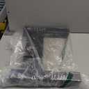 WOA WOA 1 Step Ladder, Lightweight Aluminum Step Stool with Anti-Slip Wide Pedals, No Assembly Required and Foldable Ladder, Safe & Stable for Home, Kitchen, Office, 220 lbs Capacity - Black