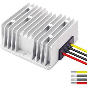 DC 12V Step Up to 24V Boost Converter 5A 120W DC Voltage Regulator Power Converter Adapter Waterproof Module Transformer for Golf Cart Club Car LED Light