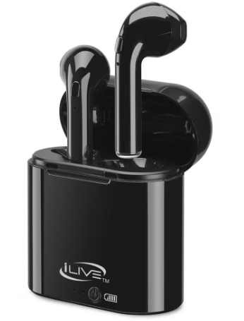 iLive True Wireless Bluetooth Earbuds in Black iLive True Wireless Bluetooth Earbuds in Black