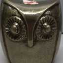 HD Designs Aluminum Owl Gold 3.6 Inches Home Decor Desk Table Shelf Figure