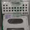 Handy Laundry Folding Lightweight Step Stool - Sturdy Enough to Support Adults and Safe Enough for Kids - Opens Easy with One Flip - Great for Kitchen, Bathroom or Bedroom (White - 9 Inch)