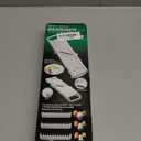 Benriner Mandoline Slicer, with 4 Japanese Stainless Steel Blades, BPA Free, New Model (Classic Slicer, White)