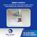 Pro Grade, Paint Brushes, 5-Piece, Paint Brush Set: Flat & Angle Brushes for Latex and Oil Paints, Stains, Interior & Exterior Home Improvement