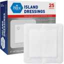 25 PCS MED PRIDE Adhesive Gauze Pads 6x6 Individually Packed Sterile Bandages EXP. 2029/11/30