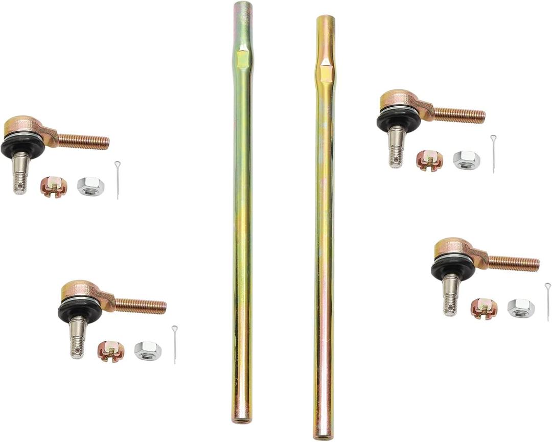 Tie Rod End Kit, Compatible With 2007-2013 Yamaha Grizzly 660, 2002-2008 Yamaha Grizzly 700, 09-14 Yamaha Grizzly 550, 2016 Yamaha Kodiak 700, Ball Joint Set, ATV UTV Part Accessories