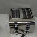 Runnatal 4 Slice Toaster, Full Stainless Steel, Extra-Wide Slot Toaster with 7 Shade Settings and 3 Mode, Defrost, BAGEL, Cancel Functions, Easy to Operate and Clean 120V 1600W Silver Metallic
