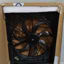 KELOKE Engine Radiator Cooling Fan Assembly Compatible with Dodge & Jeep