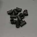 10 Pack 3/4 inches Tees Malleable Cast Iron Pipe, Industrial Pipe for Threaded Black Pipes and Fittings, DIY Steampunk Industrial Vintage Style.