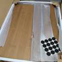 Gashell Wire Shelf Covers, Bamboo Wire Rack Covers for Pantry, Closet (4pcs, 22" W x 16" D)