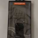 Z Metal Case for iPhone 17 Pro Max Frameless, Aluminum Alloy Bumper Compatible with Magsafe Kickstand Minimalist Shockproof Cool Cover Hard Shell with 360Ring Holder Magnetic Stand, Black