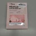 LitBear Heatless Curls Overnight, 2 Sizes of Soft Hair Rollers for Women with Bonnet to Sleep In, No Heat Hair Curlers Set with Scrunchies and Clips, for Long and Medium Hair (Pink)