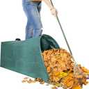 Leaf Collector, 200L Collapsible Garden Bag for Yard Waste, Reusable Heavy Duty Yard Waste Bag for Leaves, Lawn Trash, and Home Use(dustpan-shaped, 53 Gallon/200L)