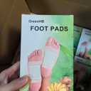 Lymphatic Drainage Ginger Foot Pads 50 Pads - Ginger Oil Foot Patches Deep Cleansing Sleep Aids Relieve Stress and Fatigue Improve Sleep Quality