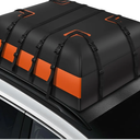 Car Rooftop Waterproof Bag,20 Cubic Feet Large Capacity Waterproof Car Rooftop Cargo Carrier Roof Bag for All Vehicle with/Without Racks-Anti-Slip Mat,10 Straps,6 Door Hooks,Luggage Lock
