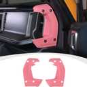 RAZPOY Center Console Side Grab Handle Cover Trim Compatible with 2021-2023 Ford Bronco Interior Accessories, Pink