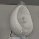 7.87 inch Wabi Sabi Pendant Light Modern Japanese Ceiling Fixture for Dining Room Kitchen Island Hallway, White E26 Base Hanging Lamp (20cm/7.87in)