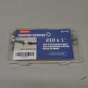 #10 x 1 Hex Head Sheet Metal Roof Screws, Rustpert Coating Metal to Wood siding Screws, 30 Pieces (30 Pcs, Silver)