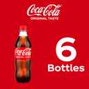2 x Coca-Cola Soda Soft Drink Bottles, 16.9 fl oz, 6 Pack