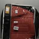 Car Seat Covers Full Set Burgundy, Premium Leather Car Seat Covers, Waterproof and Breathable Seat Covers, Universal Car Seat Protector Fit for Cars, Trucks, SUVs, Pick-ups (Wine Red, FullSet)