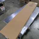 Ideal Pet Products Aluminum Pet Patio Door, Adjustable Height 77-5/8" to 80-3/8", 10-1/2" x 15" Flap Size, White